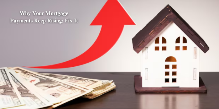 Why Your Mortgage Payments Keep Rising Fix It